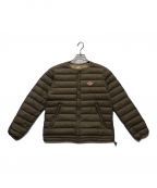 DANTONダントン）の古着「Crew Neck Inner Down Jacket」｜ベージュ