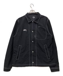 stussy（ステューシー）の古着「Nylon Folsom JKT」｜ブラック