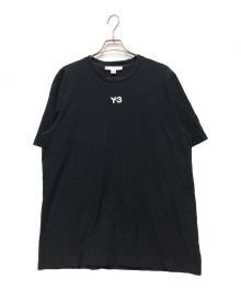 Y-3×adidas（ワイスリー×アディダス）の古着「半袖カットソー」｜ブラック