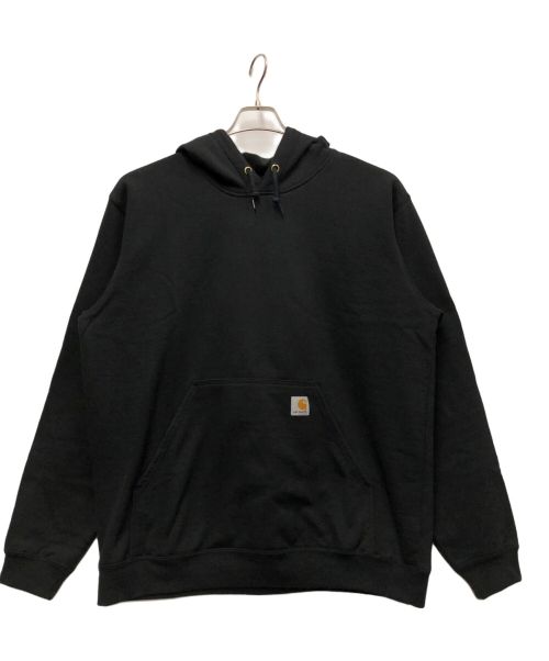 CarHartt（カーハート）CarHartt (カーハート) プルオーバーパーカー ブラック サイズ:Lの古着・服飾アイテム