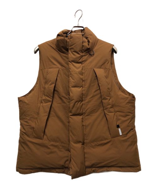 DAIWA PIER39（ダイワ ピア39）DAIWA PIER39 (ダイワ ピア39) GORE-TEX INFINIUM FIELD DOWN VEST ブラウン サイズ:Mの古着・服飾アイテム