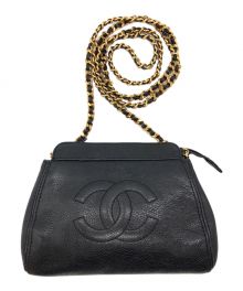 CHANEL（シャネル）の古着「チェーンショルダーバッグ」｜ブラック