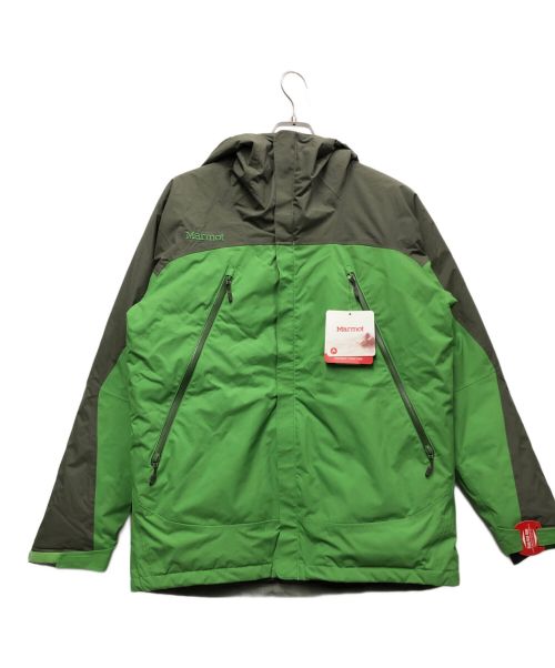 MARMOT（マーモット）Marmot (マーモット) ネバーウィンターダウンジャケット グリーン サイズ:L 未使用品の古着・服飾アイテム