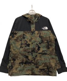 THE NORTH FACE（ザ ノース フェイス）の古着「NOVELTY MOUNTAIN LIGHT JACKET」｜グリーン×ブラック