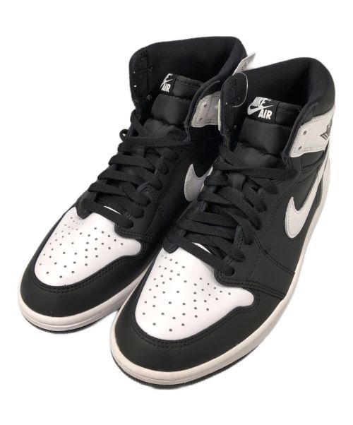 NIKE（ナイキ）NIKE (ナイキ) AIR JORDAN 1 RETRO HIGH OG ホワイト×ブラック サイズ:27.5cmの古着・服飾アイテム