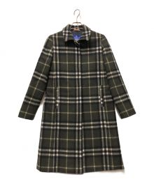 Burberry's（バーバリーズ）の古着「ウールステンカラーコート」｜グリーン