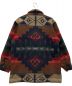 PENDLETON (ペンドルトン) ネイティブ柄ウールジャケット ブラウン×マルチカラー サイズ:M：17000円