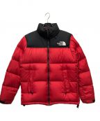 THE NORTH FACEザ ノース フェイス）の古着「NUPTSE JACKET」｜レッド×ブラック