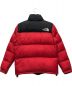 THE NORTH FACE (ザ ノース フェイス) NUPTSE JACKET レッド×ブラック サイズ:M：18000円