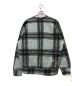 Supreme (シュプリーム) Plaid crewneck ライトブルー×ブラック サイズ:M：14000円