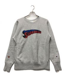 Champion REVERSE WEAVE（チャンピオン リバース ウィーブ）の古着「クルーネックスウェット」｜グレー