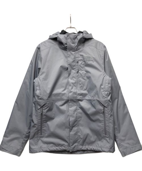 THE NORTH FACE（ザ ノース フェイス）THE NORTH FACE (ザ ノース フェイス) ALTIER DOWN TRICLIMATE JACKET ライトグレー サイズ:Mの古着・服飾アイテム