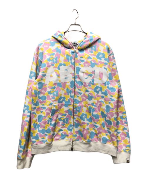 JOSEWONG（ジョセウォン）JOSEWONG (ジョセウォン) ABCD ZIP UP CANDY ピンク×ブルー サイズ:XLの古着・服飾アイテム