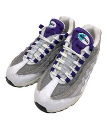 NIKE（ナイキ）の古着「AIR MAX 95 LV8 "Grape Snakeskin"」｜グレー×パープル