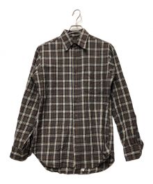 PENDLETON（ペンドルトン）の古着「ウールチェックシャツ」｜ブラウン×アイボリー