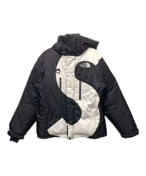 THE NORTH FACE（ザ ノース フェイス）THE NORTH FACE (ザ ノース フェイス) SUPREME (シュプリーム) S Logo Summit Series Himalayan Parka ブラック×ホワイト サイズ:Sの古着・服飾アイテム