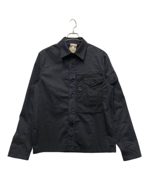 ten c（テンシー）TEN C (テンシー) MID LAYER シャツ ブラック サイズ:46の古着・服飾アイテム