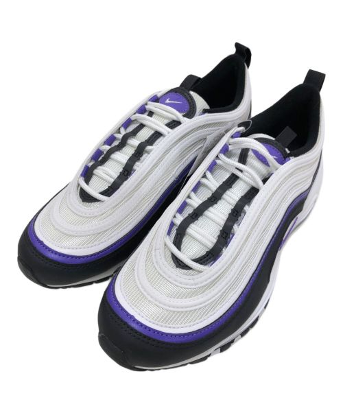 NIKE（ナイキ）NIKE (ナイキ) AIR MAX 97 ホワイト×パープル サイズ:25cmの古着・服飾アイテム