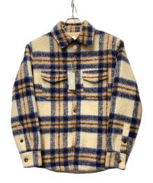 KITH（キス）の古着「Sheridan Shirt Jacket」｜ベージュ×ブルー