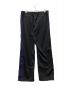 Needles (ニードルズ) Track Pant Poly smooth ブラック×パープル サイズ:L：12000円