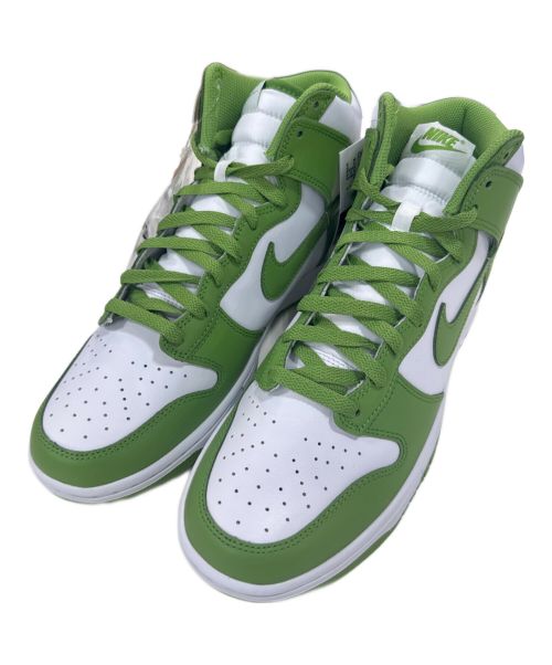 NIKE（ナイキ）NIKE (ナイキ) DUNK HI RETRO BTTYS ホワイト×グリーン サイズ:27.5cmの古着・服飾アイテム