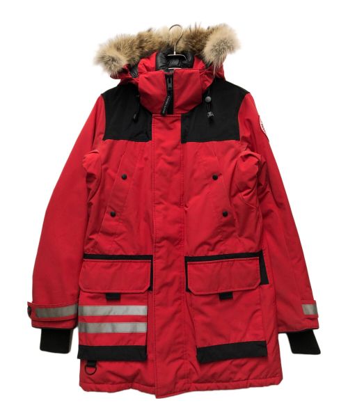 CANADA GOOSE（カナダグース）CANADA GOOSE (カナダグース) ERICKSON PARKA レッド サイズ:Sの古着・服飾アイテム