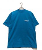 BALENCIAGAバレンシアガ）の古着「プリントロゴTシャツ」｜ライトブルー