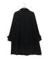 STEVEN ALAN (スティーブンアラン) MELTON PATCH BAL COLLAR COAT ブラック サイズ:L：10000円