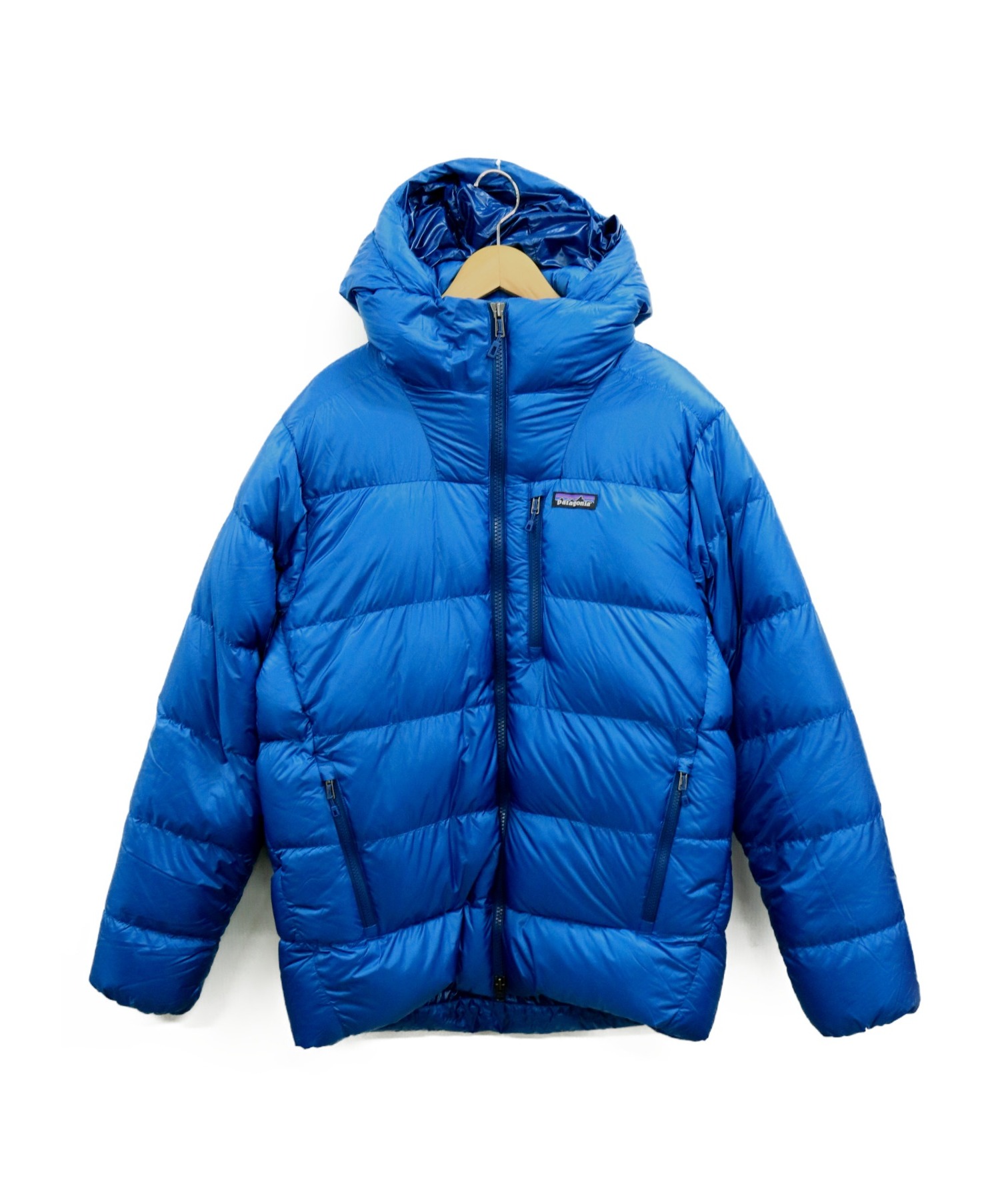 中古 古着通販 Patagonia パタゴニア フィッツロイ ダウン パーカ ブルー サイズ M 未使用品 ブランド 古着通販 トレファク公式 Trefac Fashion