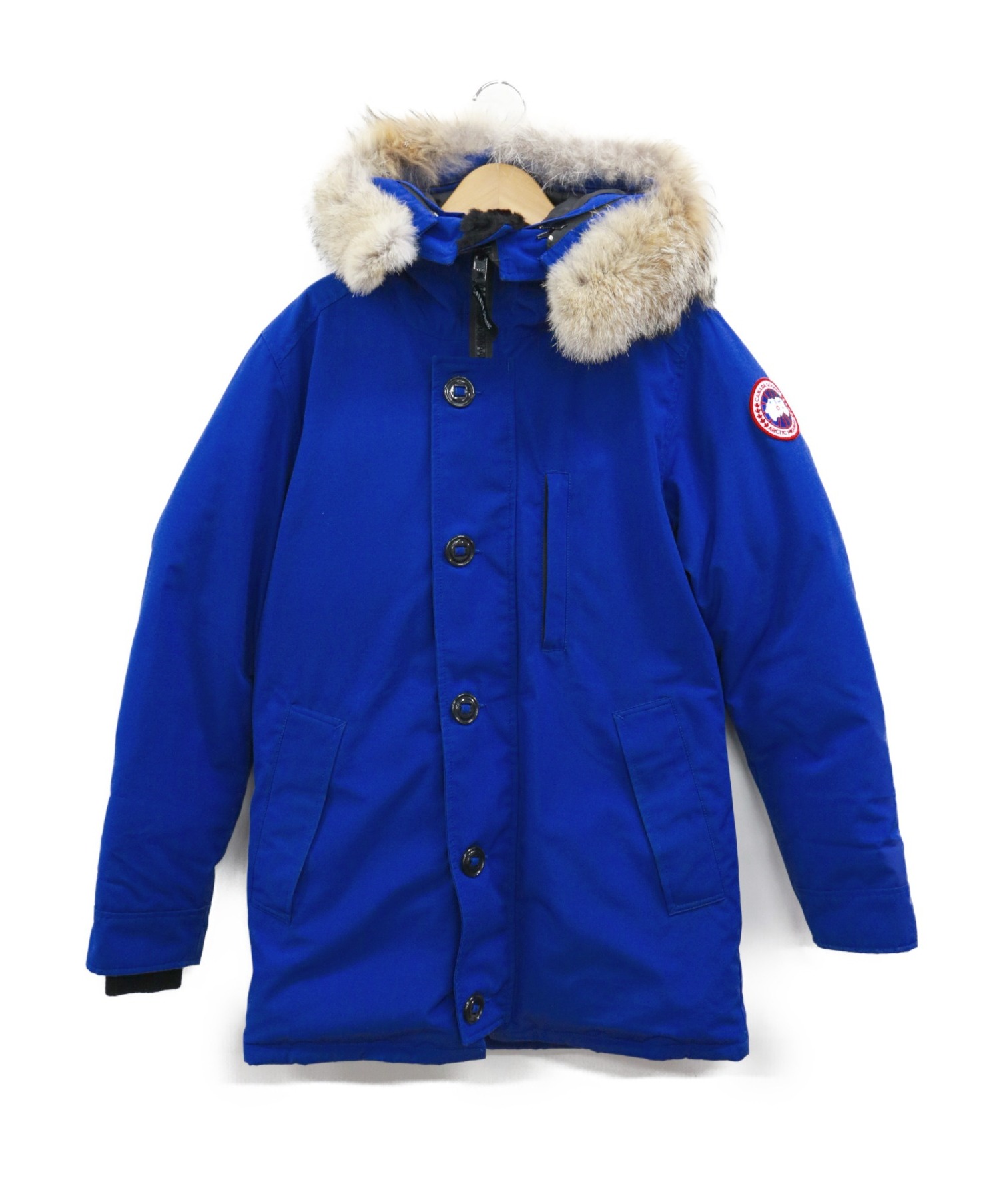 中古 古着通販 Canada Goose カナダグース ジャスパー ダウンジャケット ブルー サイズ S ブランド 古着通販 トレファク公式 Trefac Fashion