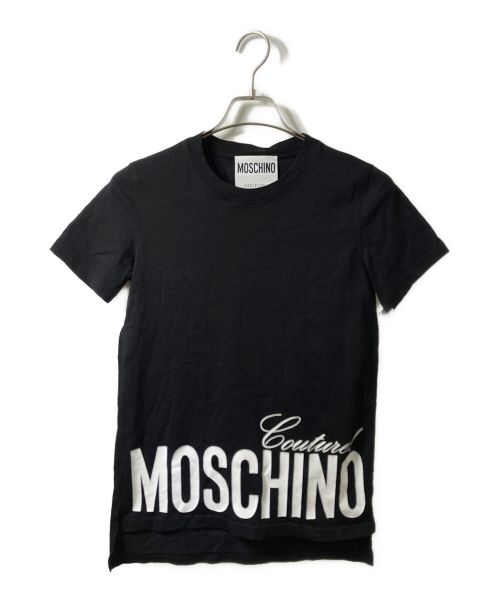 MOSCHINO（モスキーノ）MOSCHINO (モスキーノ) ロゴプリントTシャツ ブラック サイズ:不明の古着・服飾アイテム