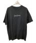 New Era（ニューエラ）の古着「pour homme × NEW ERA TEE」｜ブラック