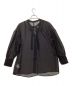 CLANE (クラネ) W FACE SHEER SHIRT/2WAYシアーシャツ ブラック サイズ:1：6000円