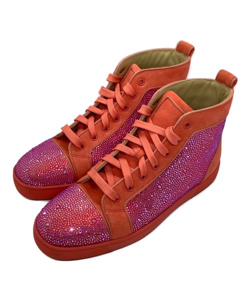 Christian Louboutin（クリスチャン・ルブタン）Christian Louboutin (クリスチャン・ルブタン) Louis Orlato Sneakers オレンジ サイズ:40 1/2の古着・服飾アイテム