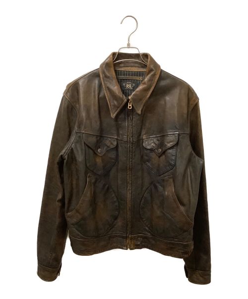 RRL（ダブルアールエル）RRL (ダブルアールエル) MENDOZA LEATHER JACKET  