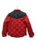 SUGAR CANE (シュガーケーン) COTTON NYLON LEATHER YORK DOWN JACKET レッド サイズ:M：19800円