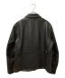 RRL (ダブルアールエル) Cowhide Leather Carcoat ブラック サイズ:SIZE L：148000円