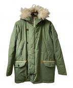 R.NEWBOLDアールニューボールド）の古着「60/40 N-3B DOWN JACKET」｜グリーン