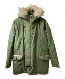 R.NEWBOLD（アールニューボールド）の古着「60/40 N-3B DOWN JACKET」｜グリーン