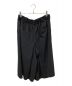 s'yte (サイト) Pe/Rayon Gabardine Stretch 袴パンツ ブラック サイズ:3：15800円