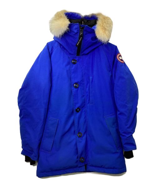 CANADA GOOSE（カナダグース）CANADA GOOSE (カナダグース) CHATEAU PARKA ブルー サイズ:Lの古着・服飾アイテム