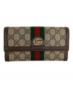 GUCCIグッチ）の古着「〔オフィディア〕GG コンチネンタルウォレット」