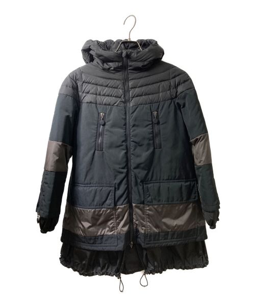 MONCLER（モンクレール）MONCLER (モンクレール) ダウンコート ブラック サイズ:00の古着・服飾アイテム