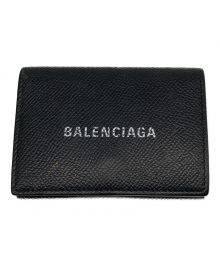 BALENCIAGA（バレンシアガ）の古着「3つ折り財布」｜ブラック