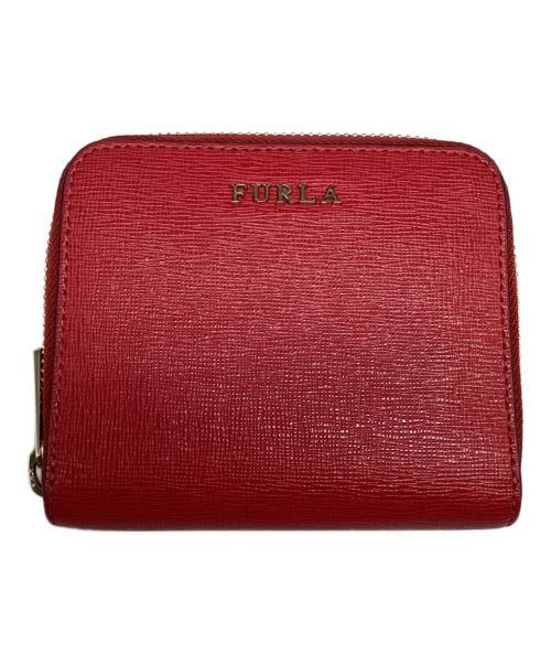 FURLA（フルラ）FURLA (フルラ) コンパクトウォレット ショッキングピンクの古着・服飾アイテム