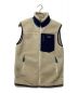 Patagonia（パタゴニア）の古着「CLASSIC RETRO X VEST」｜ベージュ×ネイビー