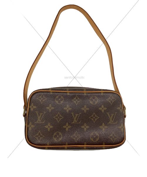 LOUIS VUITTON（ルイ ヴィトン）LOUIS VUITTON (ルイ ヴィトン) ショルダーポーチ ブラウンの古着・服飾アイテム