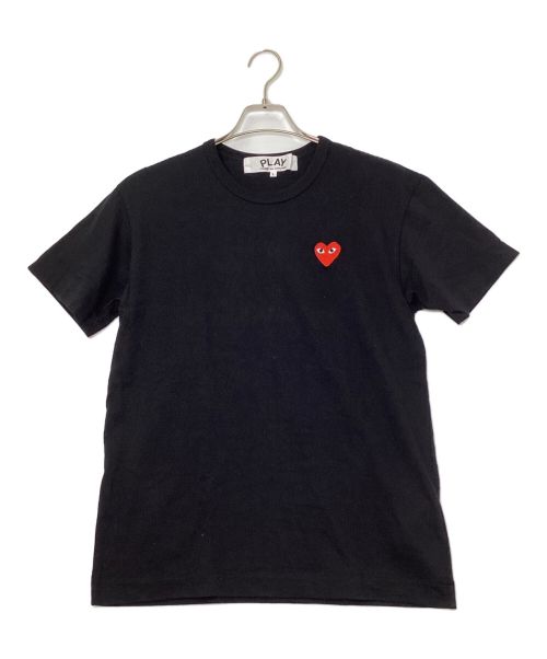 PLAY COMME des GARCONS（プレイ コムデギャルソン）PLAY COMME des GARCONS (プレイ コムデギャルソン) 半袖Tシャツ ブラック サイズ:Lの古着・服飾アイテム