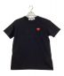 PLAY COMME des GARCONS（プレイ コムデギャルソン）の古着「半袖Tシャツ」｜ブラック