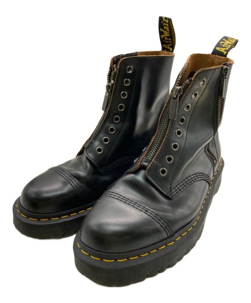 Dr.Martens（ドクターマーチン）Dr.Martens (ドクターマーチン) レースレス8ホールブーツ ブラック サイズ:UK8の古着・服飾アイテム